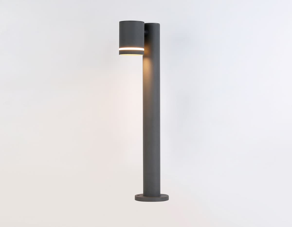 Уличный ландшафтный поворотный светильник ST3342 GR серый IP54 GX53 max 15W 100*85*600 Ambrella Light 8