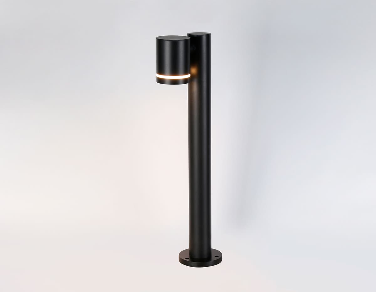 Уличный ландшафтный поворотный светильник ST3343 BK черный IP54 GX53 max 15W 100*85*600 Ambrella Light 8