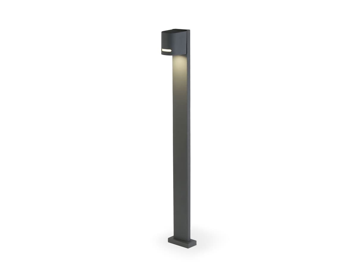 Уличный ландшафтный светильник ST3752 GR серый IP54 GU10 max 35W 136*105*800 Ambrella Light 5