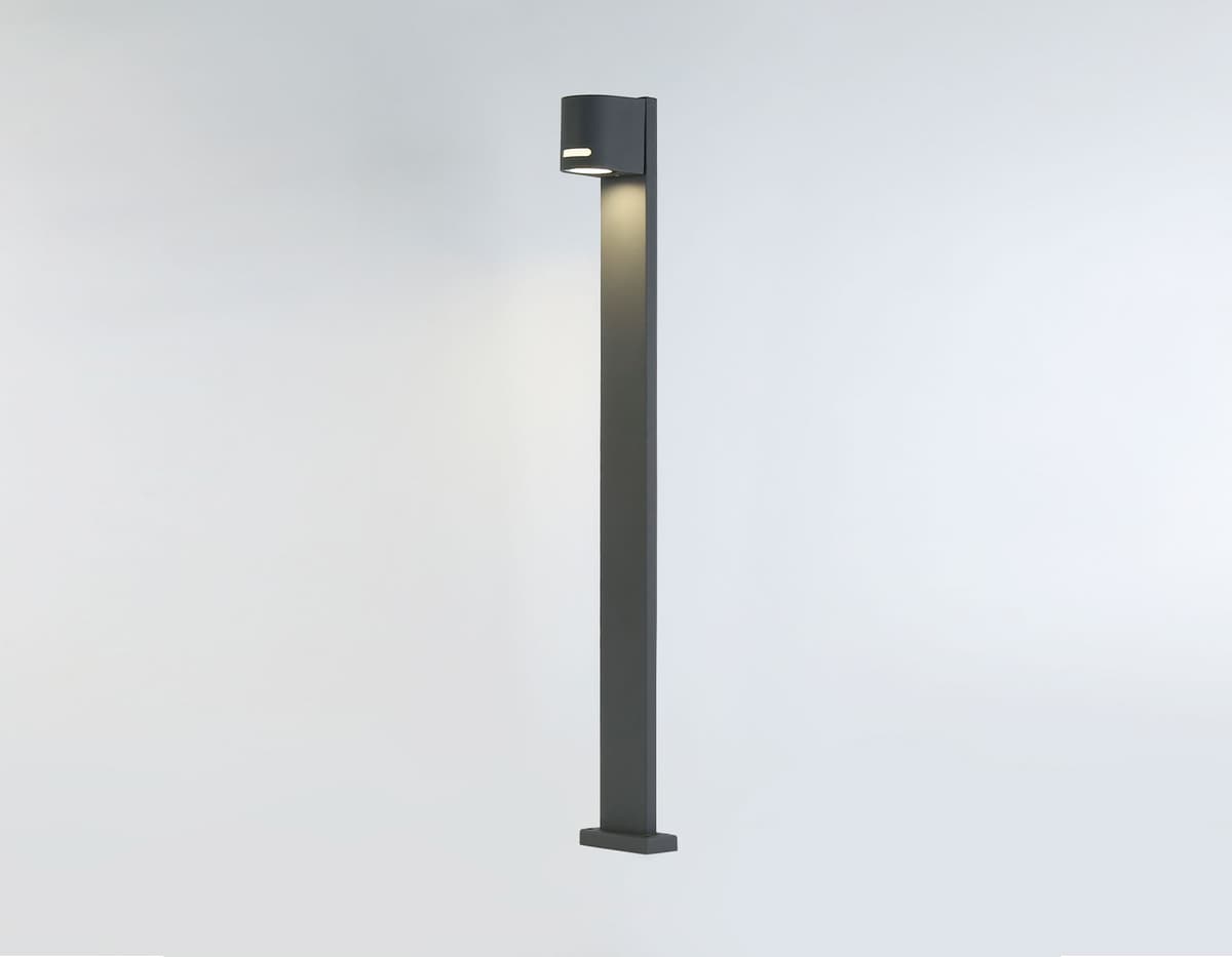 Уличный ландшафтный светильник ST3752 GR серый IP54 GU10 max 35W 136*105*800 Ambrella Light 8