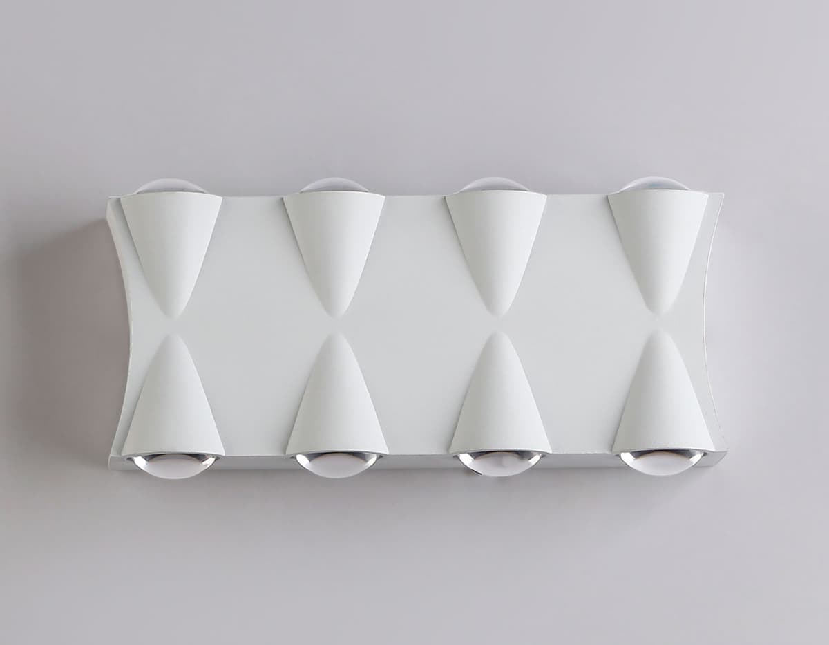 Уличный настенный светодиодный светильник IP54 ST4490/8 WH белый LED 4200K 8W IP54 190*80*45 Ambrella Light 8