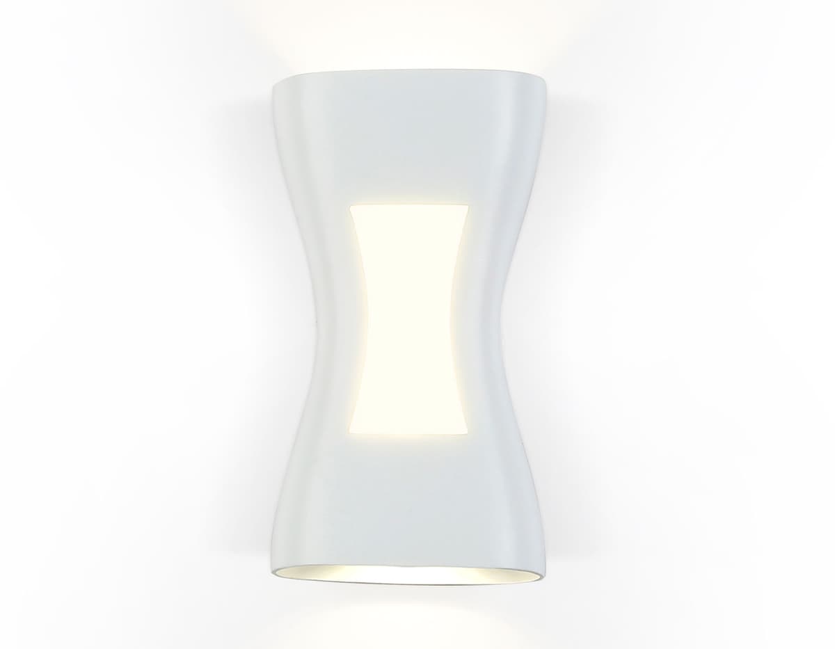 Уличный настенный светодиодный светильник IP54 ST4527 WH белый LED 4200K/3000K 6W IP54 150*80*55 Ambrella Light 6