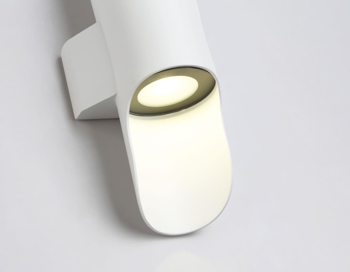 Уличный настенный светодиодный светильник IP54 ST4533 WH белый LED 4200K 8W IP54 220*66*100 Ambrella Light 7