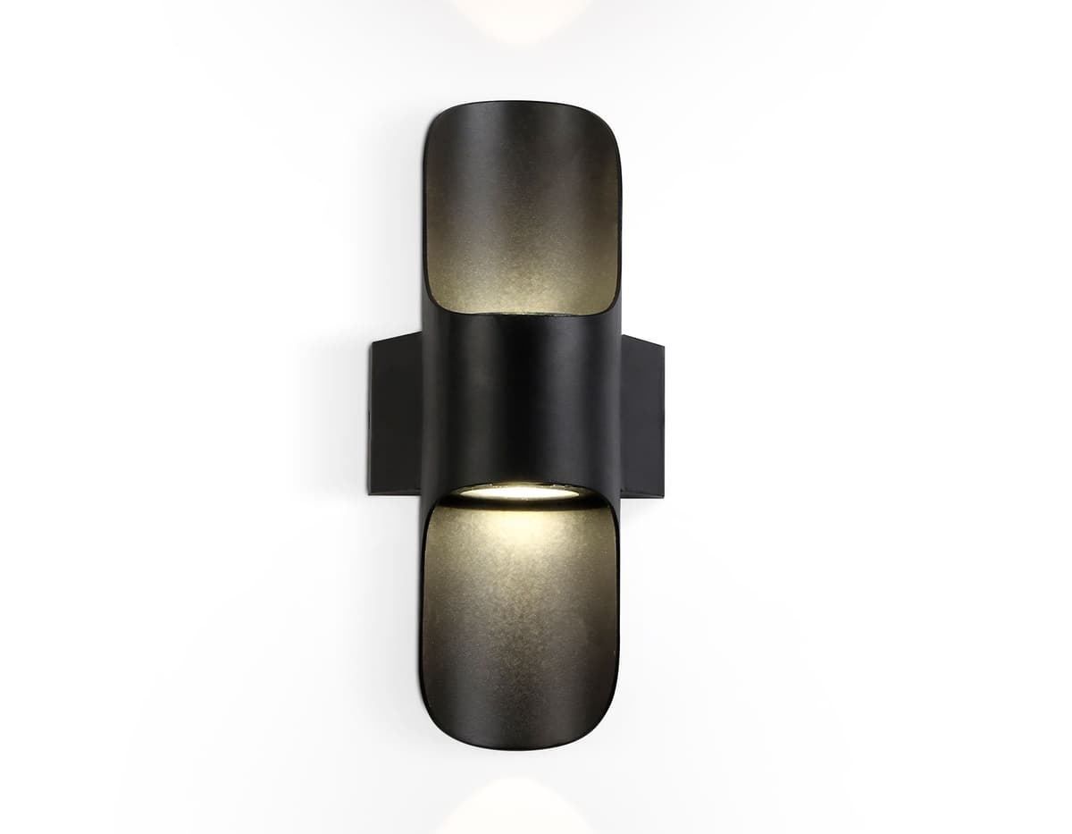 Уличный настенный светодиодный светильник IP54 ST4535 BK черный LED 4200K 8W IP54 220*66*100 Ambrella Light 6