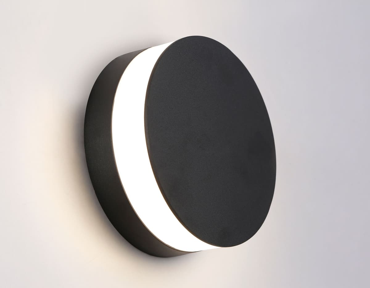 Уличный настенный светодиодный светильник IP54 ST4544 BK черный LED 4200K 11W IP54 D155*54 Ambrella Light 10