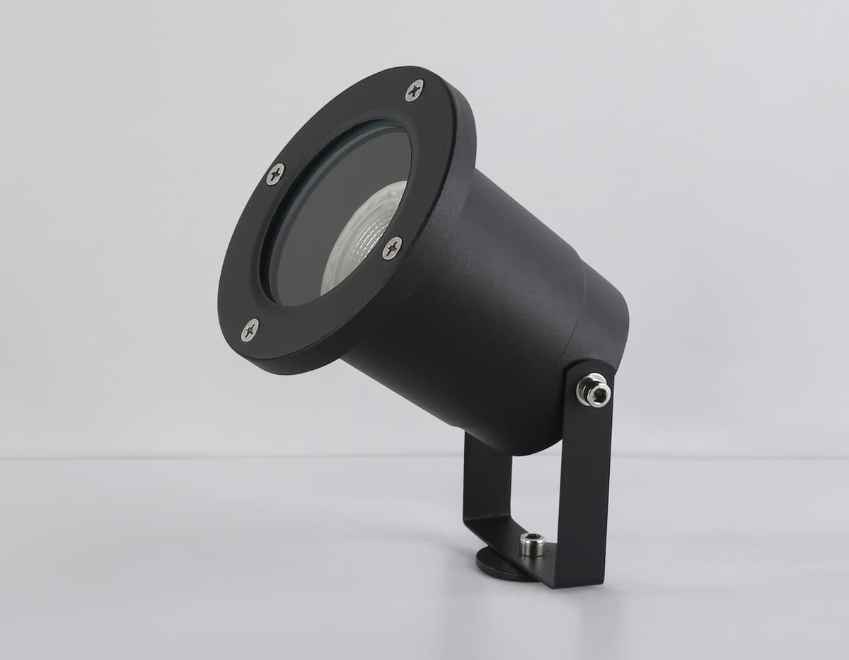 Уличный светильник в грунт ST6338 BK черный IP65 GU10 max 35W D92*315 Ambrella Light 9