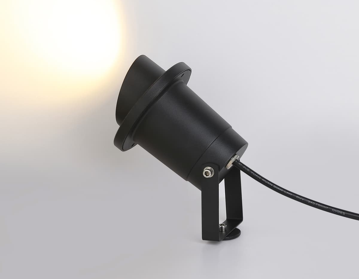 Уличный светильник в грунт ST6339 BK черный IP65 GU10 max 35W D92*315 Ambrella Light 10