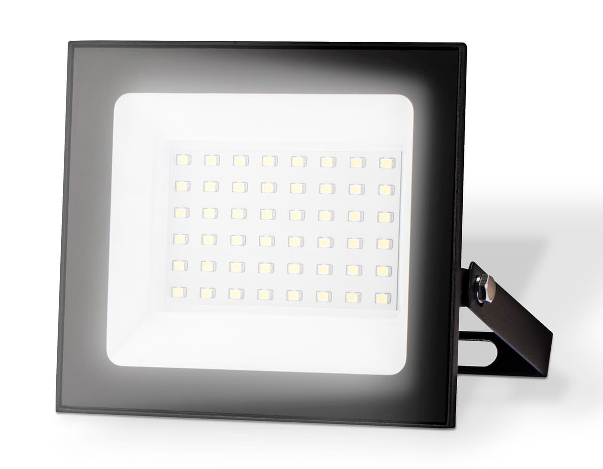 Прожектор светодиодный ST8019 BK черный IP65 LED 6500K 50W 134*116*28 Ambrella Light 3