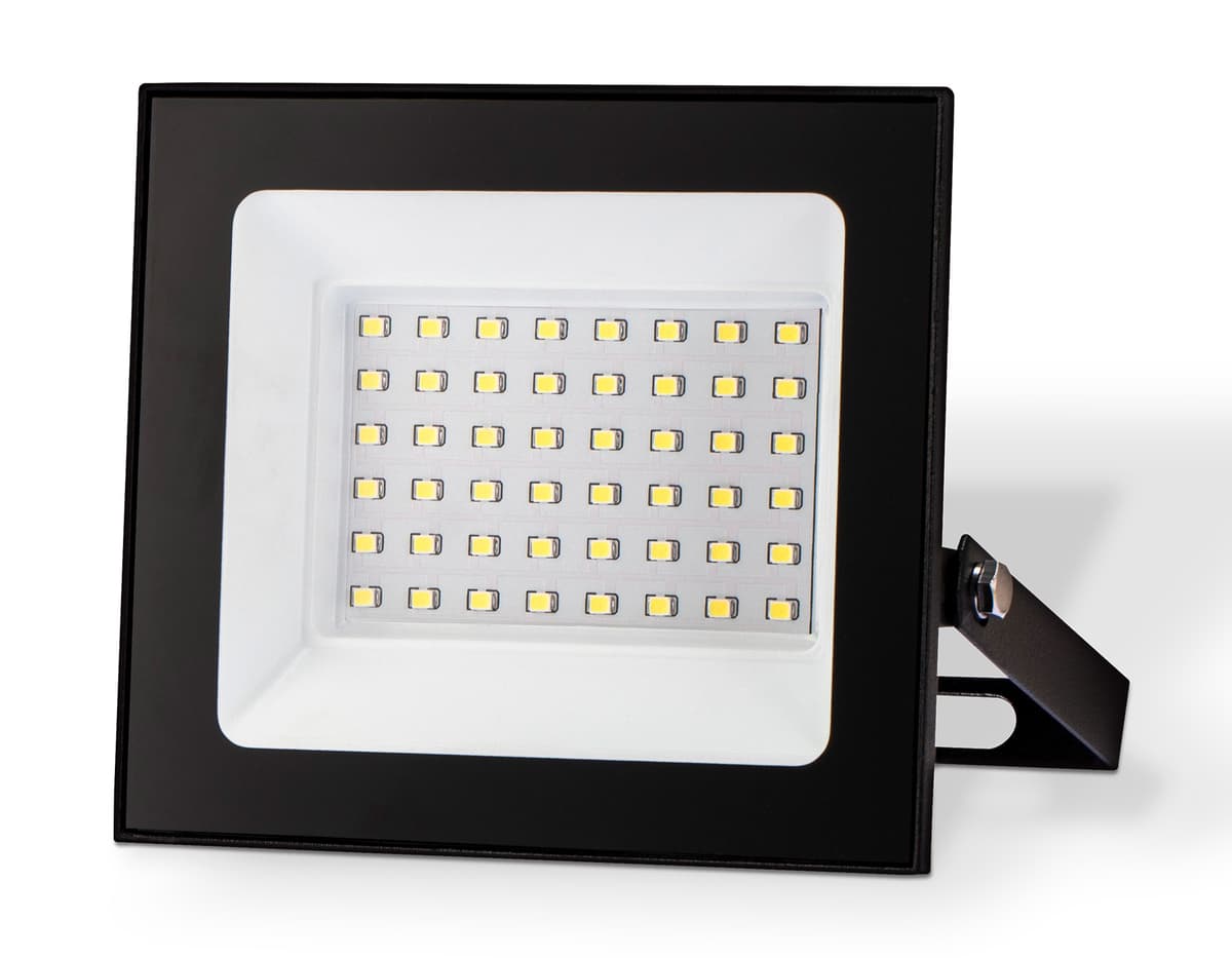 Прожектор светодиодный ST8019 BK черный IP65 LED 6500K 50W 134*116*28 Ambrella Light 4