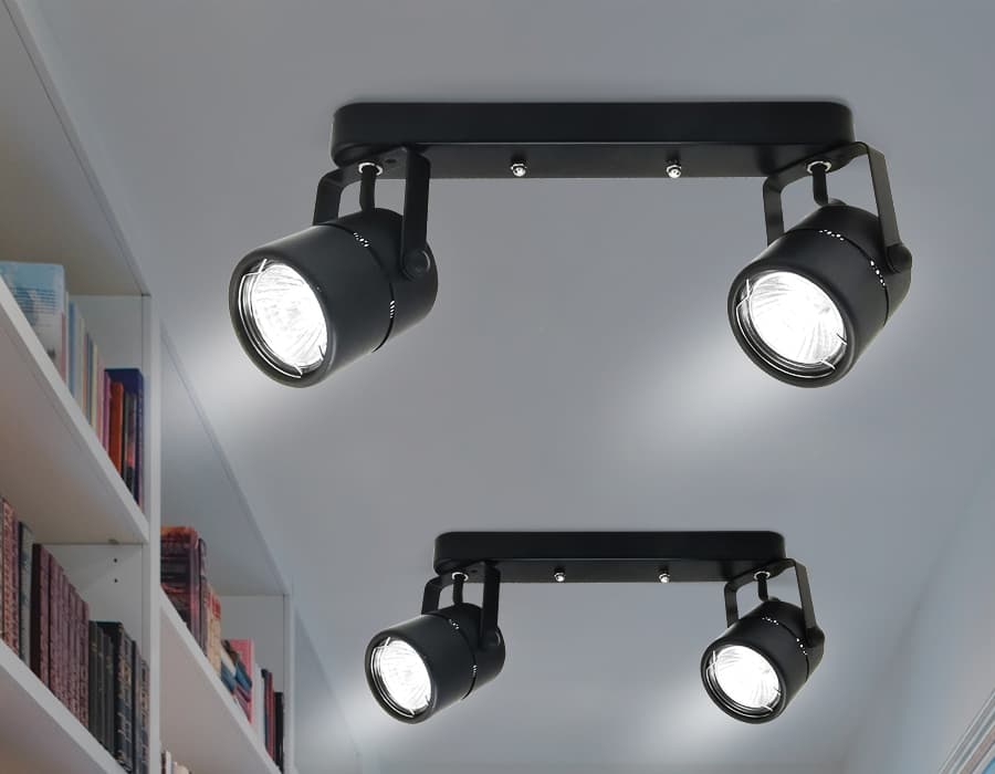 Накладной поворотный светильник TA106 BK черный GU10 260*130*D60 Ambrella Light 9