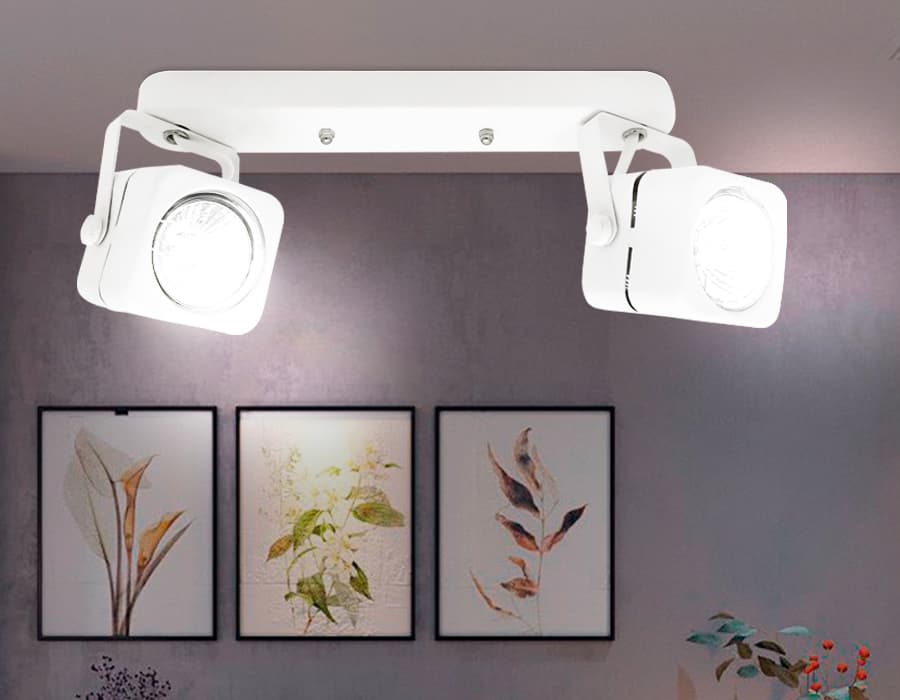 Накладной поворотный светильник TA112 WH белый GU10 260*130*D60 Ambrella Light 9
