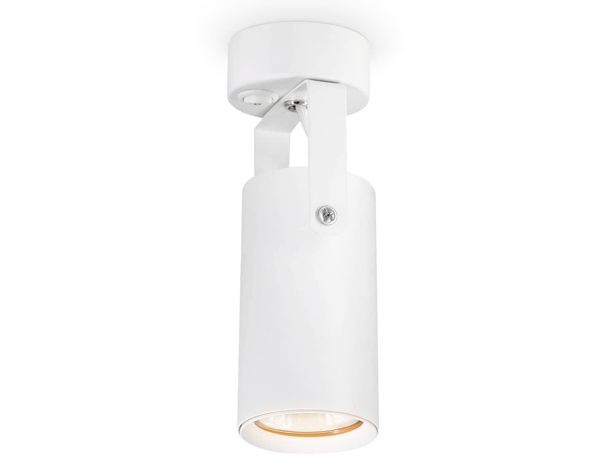 Накладной поворотный спот TA1302 WH белый GU10 max 12W 100*55*165 Ambrella Light 6