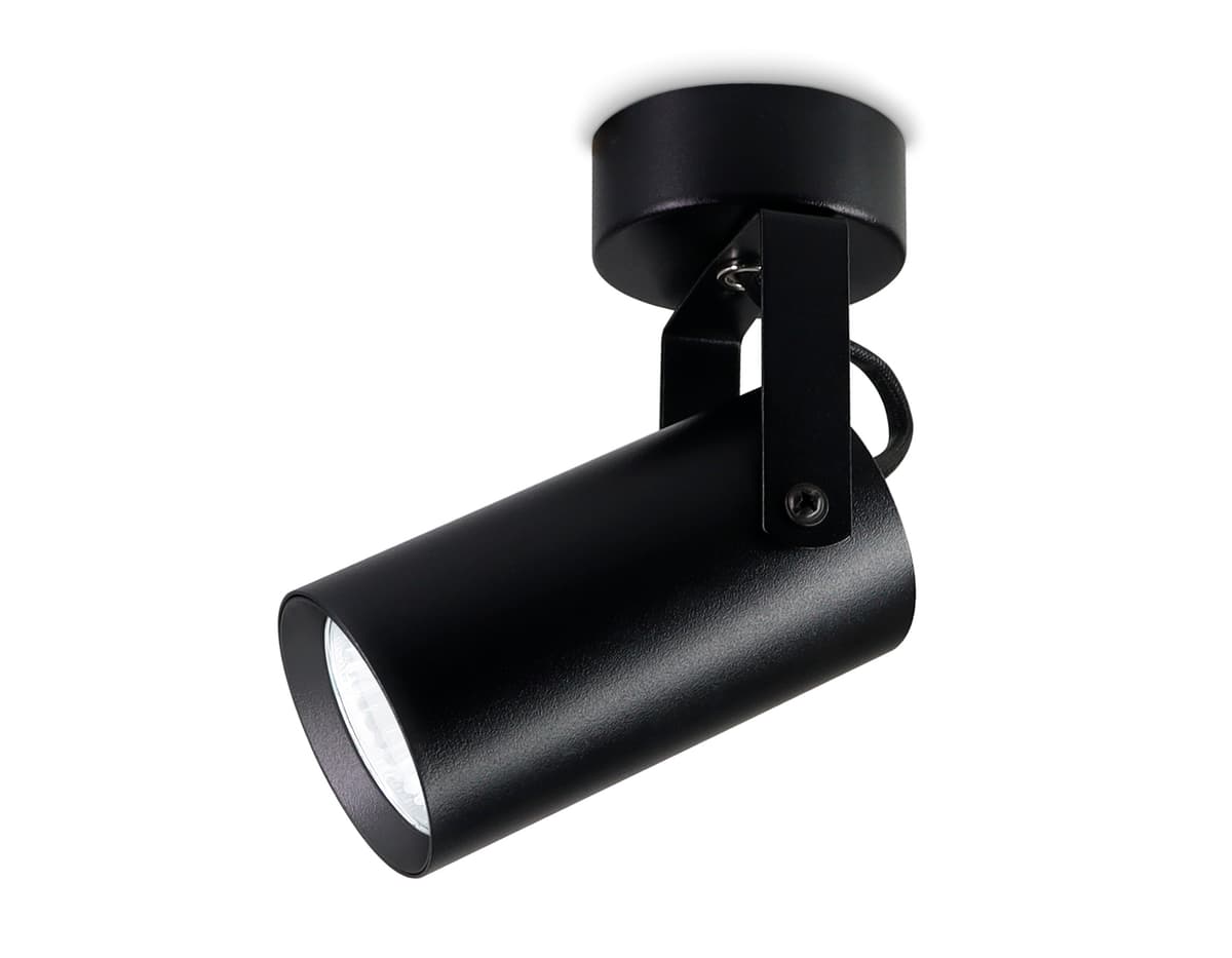 Накладной поворотный спот TA1303 BK черный GU10 max 12W 100*55*165 Ambrella Light 4