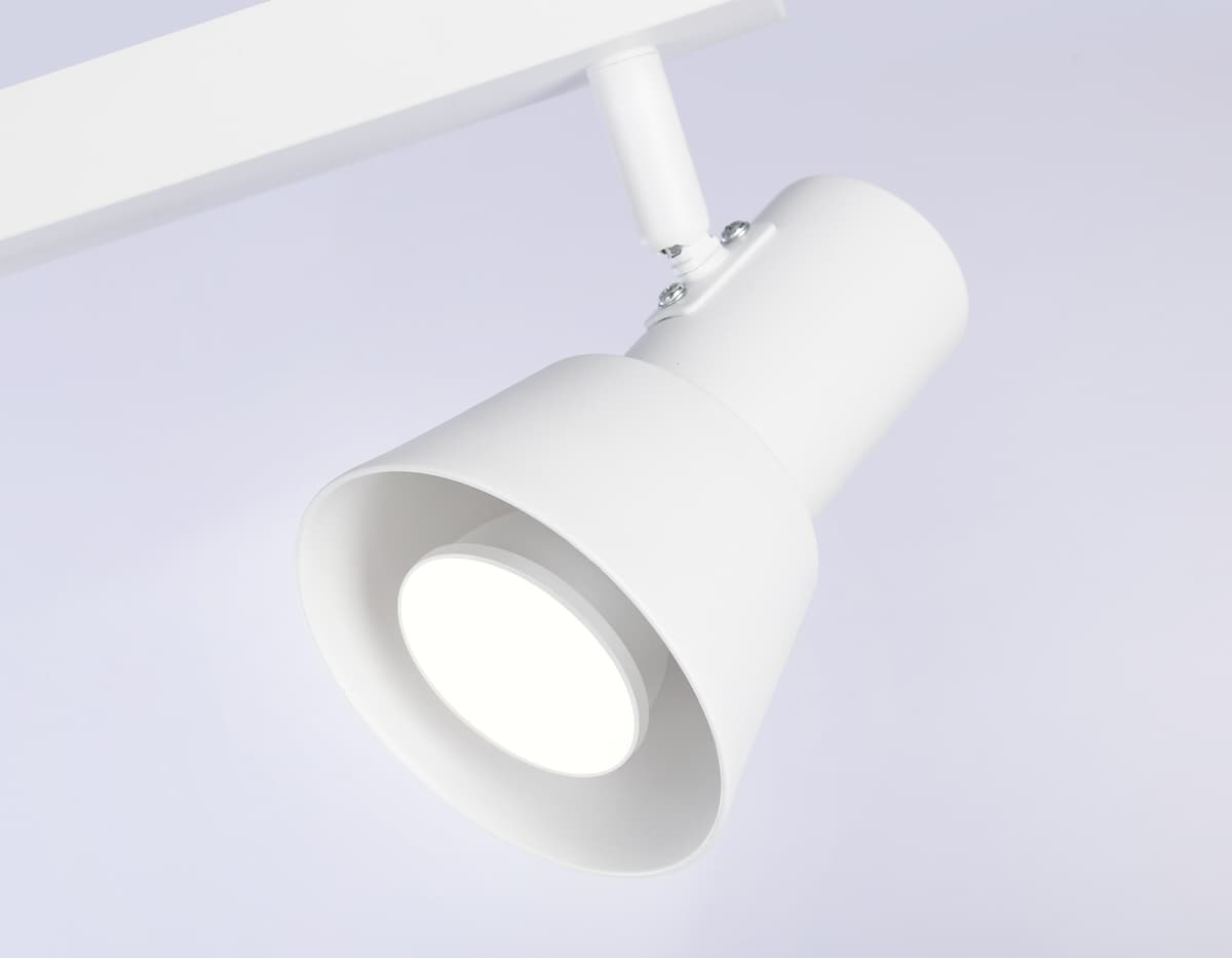 Накладной поворотный спот со сменной лампой GU10 TA13115/2 WH белый GU10/2 max 12W 350*85*150 Ambrella Light 7