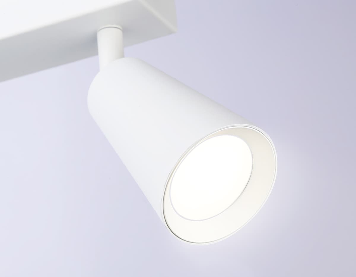 Накладной поворотный спот со сменной лампой GU10 TA13145/2 WH белый GU10/2 max 12W 295*60*130 Ambrella Light 8