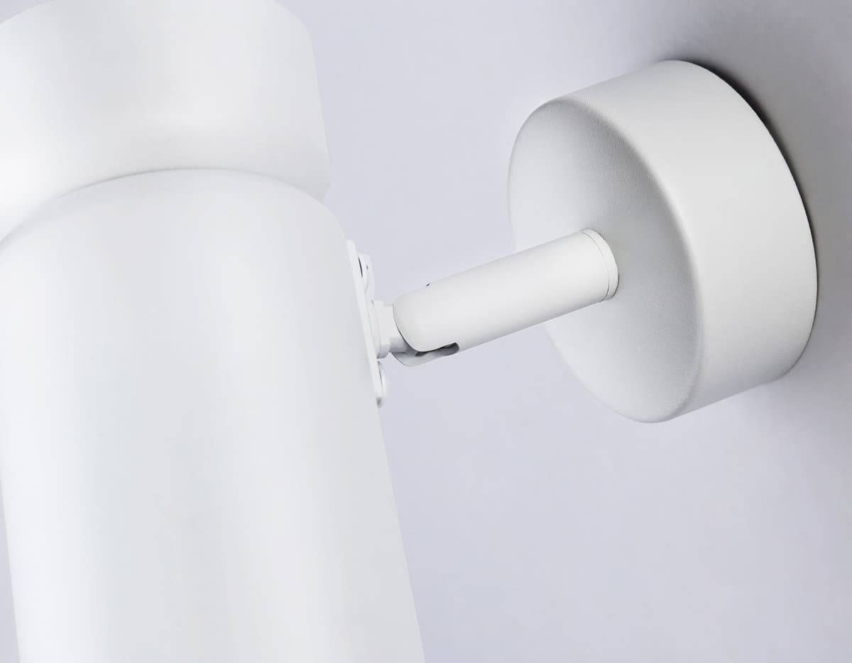 Накладной поворотный спот со сменной лампой GU10 TA13171 WH белый GU10 max 12W D60*L120*H150 Ambrella Light 6
