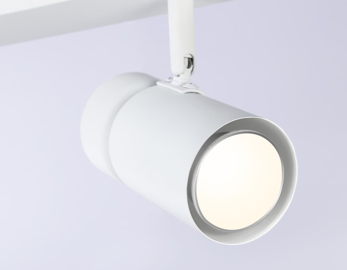 Накладной поворотный спот со сменной лампой GU10 TA13177/2 WH белый GU10/2 max 12W 295*60*130 Ambrella Light 9