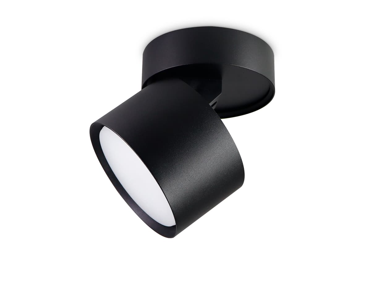 Накладной поворотный спот TA1408 BK черный GX53 max 12W D84*78 Ambrella Light 5