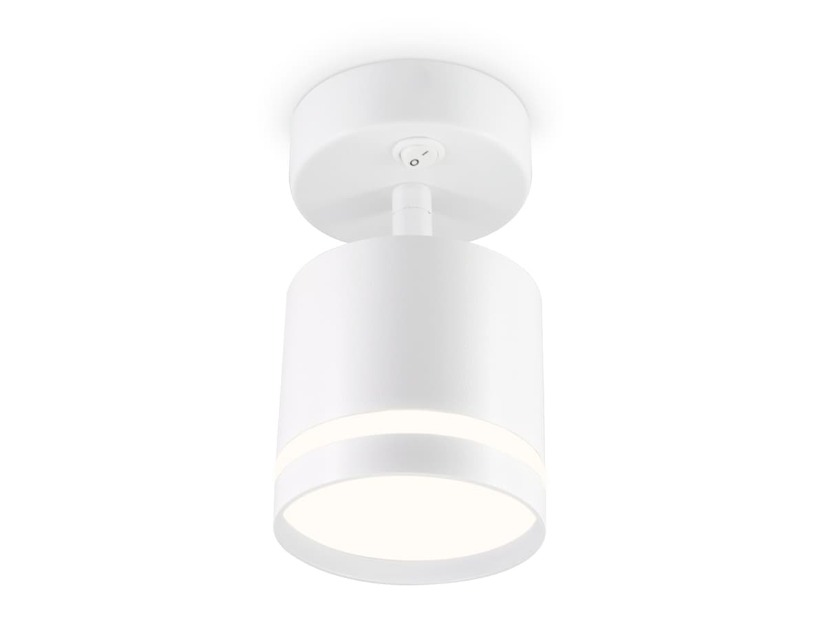 Накладной поворотный спот TA1411 WH белый GX53 max 12W 82*80*150 Ambrella Light 6