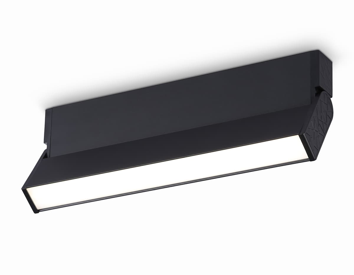 Поворотный потолочный светодиодный светильник TA1821 BK черный LED 12W 4200K 230*22*87 Ambrella Light 9