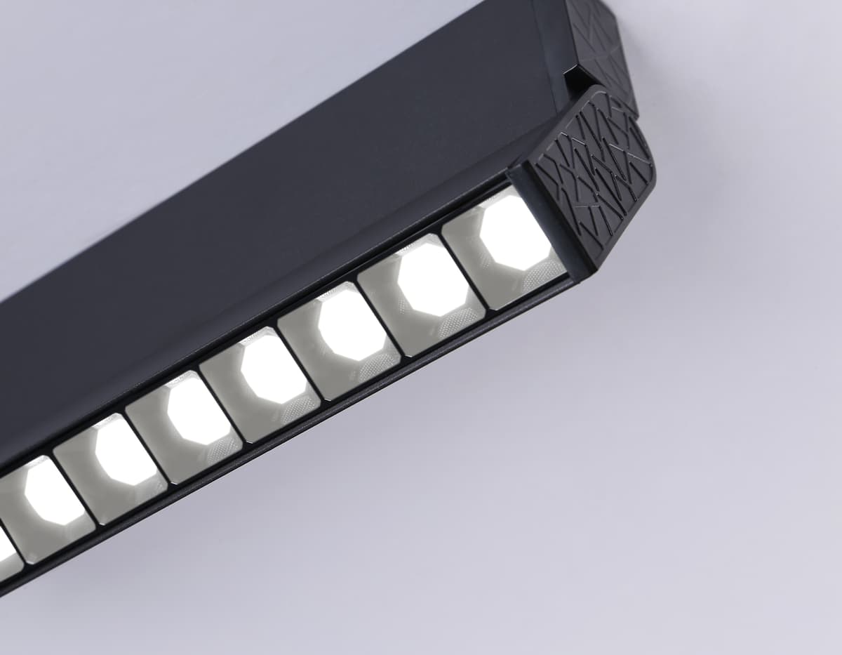 Настенно-потолочный светодиодный светильник TA1829 BK черный LED 12W 4200K 230*22*87 Ambrella Light 10