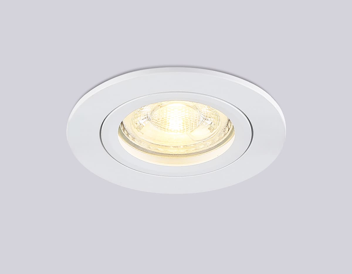 Светильник встраиваемый TN102450 WH белый GU5.3 D85*28 Ambrella Light 6