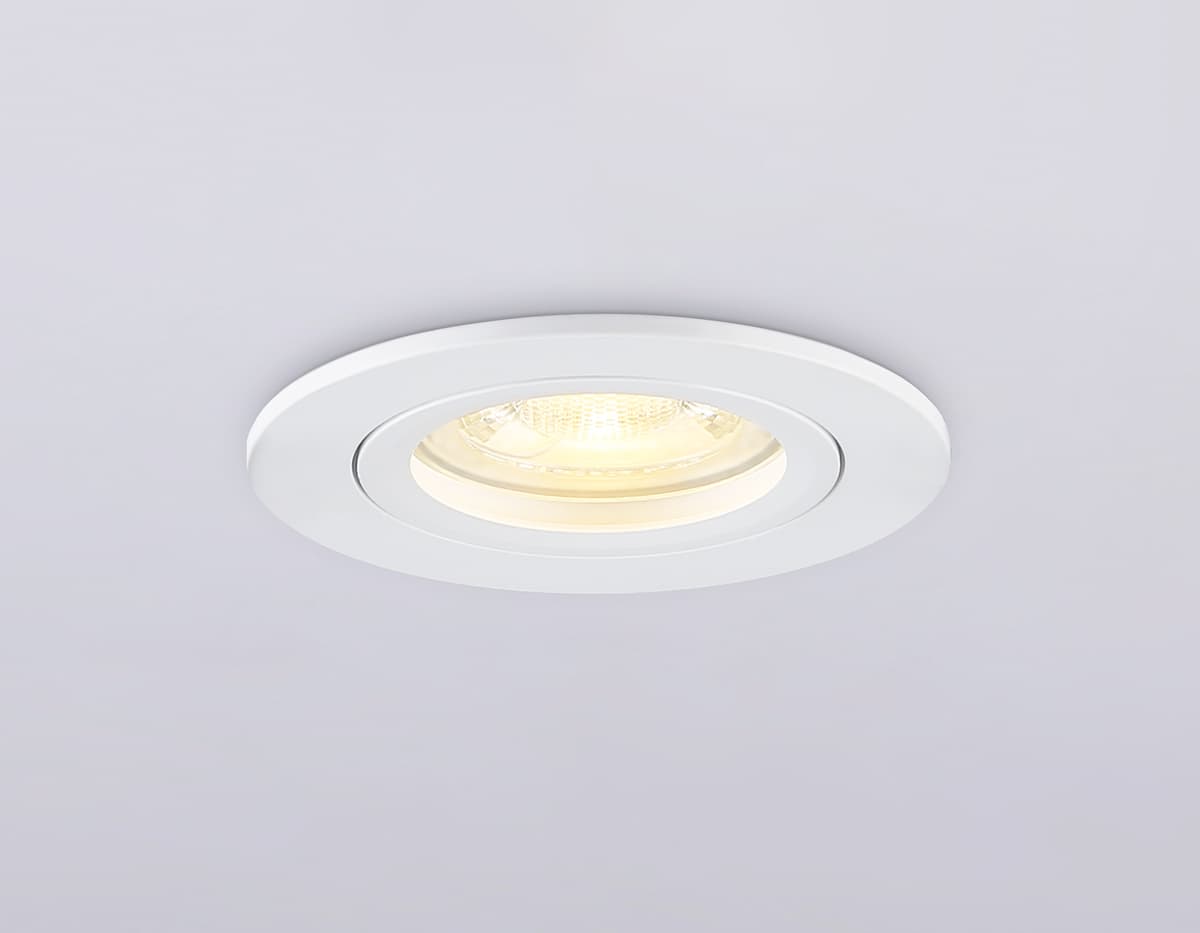 Светильник встраиваемый TN102450 WH белый GU5.3 D85*28 Ambrella Light 7