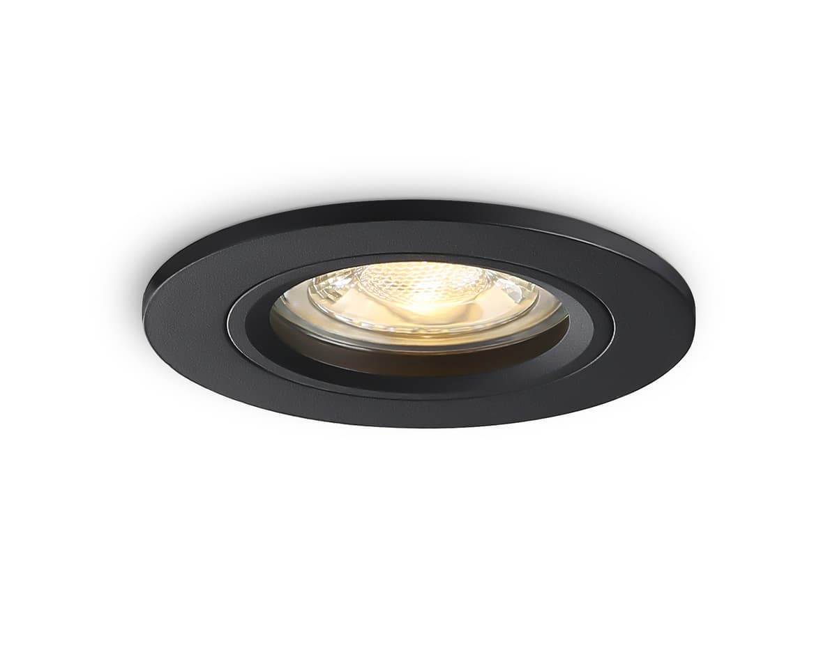 Светильник встраиваемый TN102451 BK черный GU5.3 D85*28 Ambrella Light 6