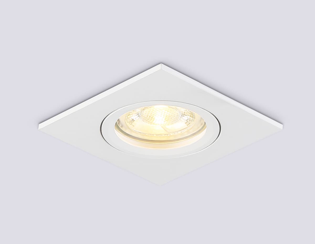 Светильник встраиваемый TN102455 WH белый GU5.3 85*85*28 Ambrella Light 6