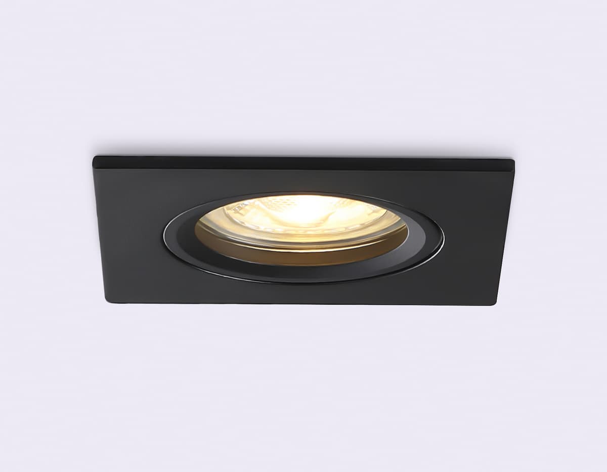 Светильник встраиваемый TN102456 BK черный GU5.3 85*85*28 Ambrella Light 9