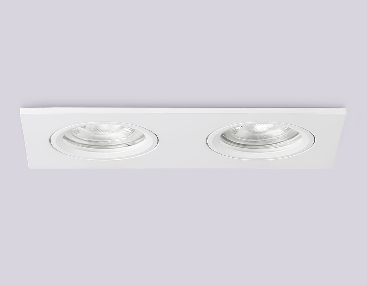 Светильник встраиваемый TN102460/2 WH белый GU5.3 160*81*28 Ambrella Light 10