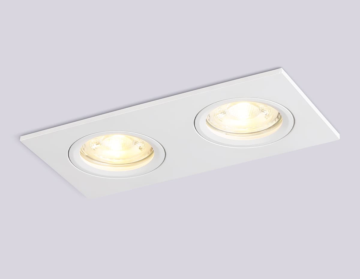 Светильник встраиваемый TN102460/2 WH белый GU5.3 160*81*28 Ambrella Light 8