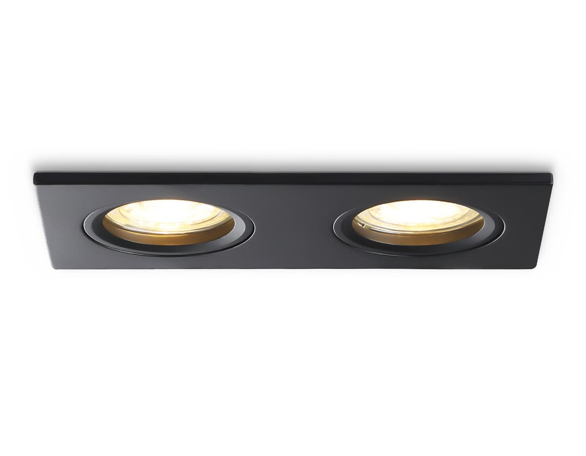 Светильник встраиваемый TN102461/2 BK черный GU5.3 160*81*28 Ambrella Light 6