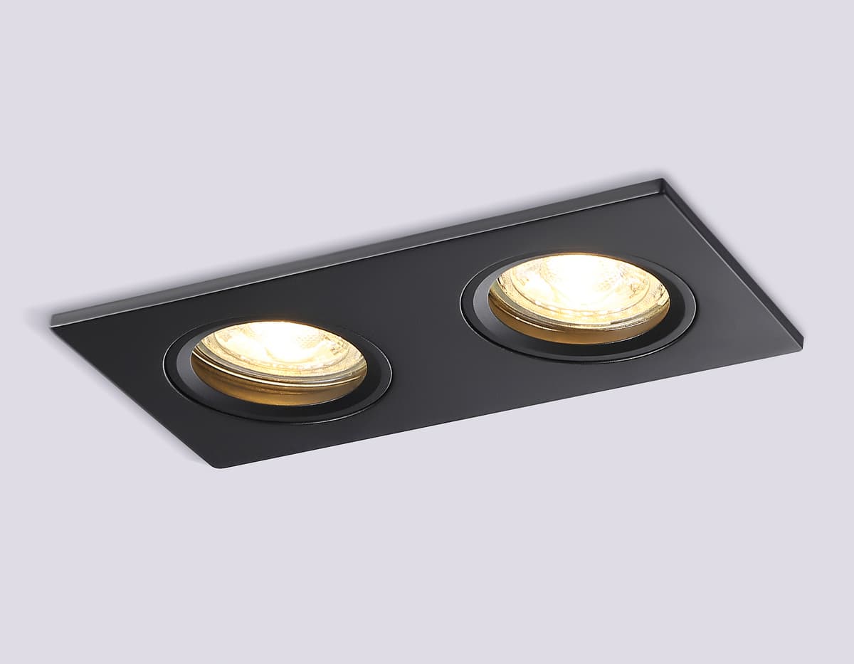 Светильник встраиваемый TN102461/2 BK черный GU5.3 160*81*28 Ambrella Light 8