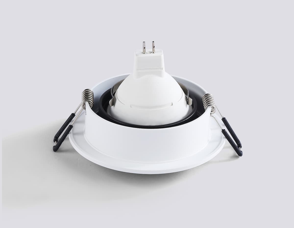 Светильник встраиваемый TN102722 WH/BK белый/черный GU5.3 92*92*23 Ambrella Light 14