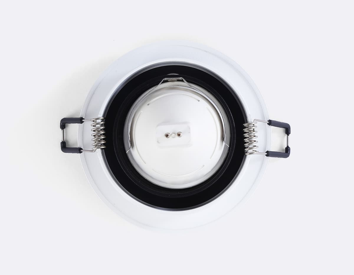 Светильник встраиваемый TN102722 WH/BK белый/черный GU5.3 92*92*23 Ambrella Light 15