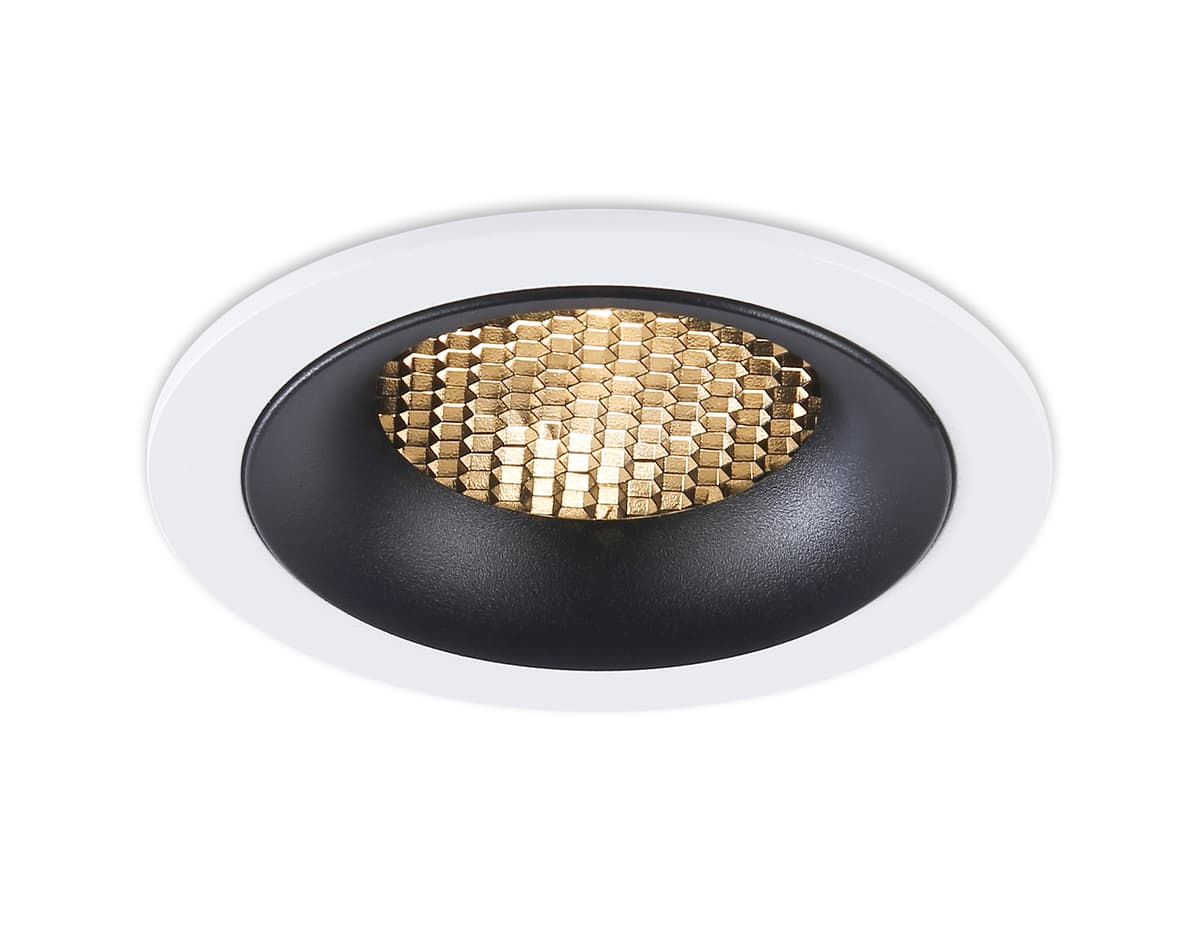 Светильник встраиваемый TN102722 WH/BK белый/черный GU5.3 92*92*23 Ambrella Light 9
