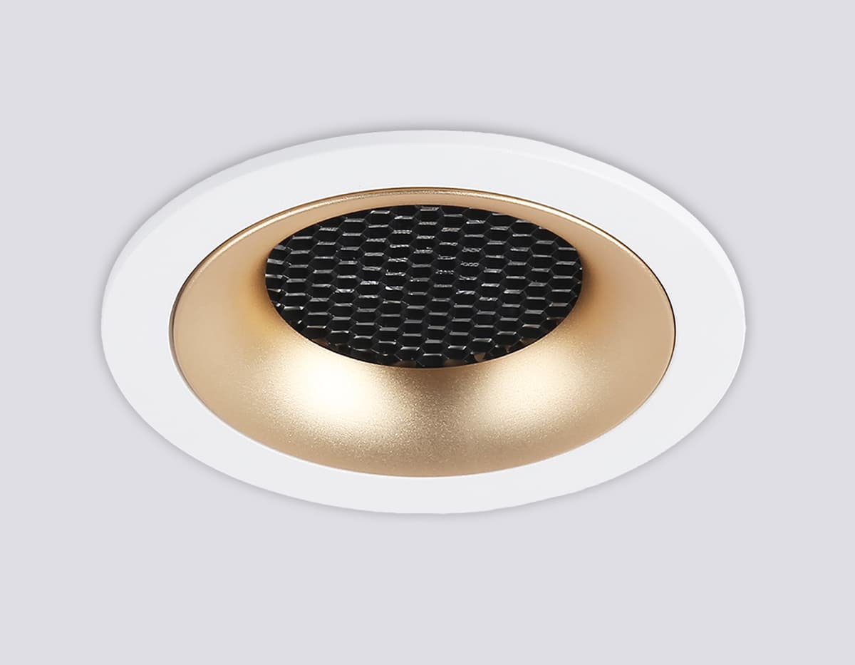 Светильник встраиваемый TN102723 WH/GD белый/золото GU5.3 92*92*23 Ambrella Light 11