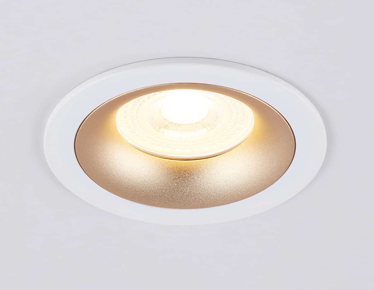 Светильник встраиваемый TN102723 WH/GD белый/золото GU5.3 92*92*23 Ambrella Light 12