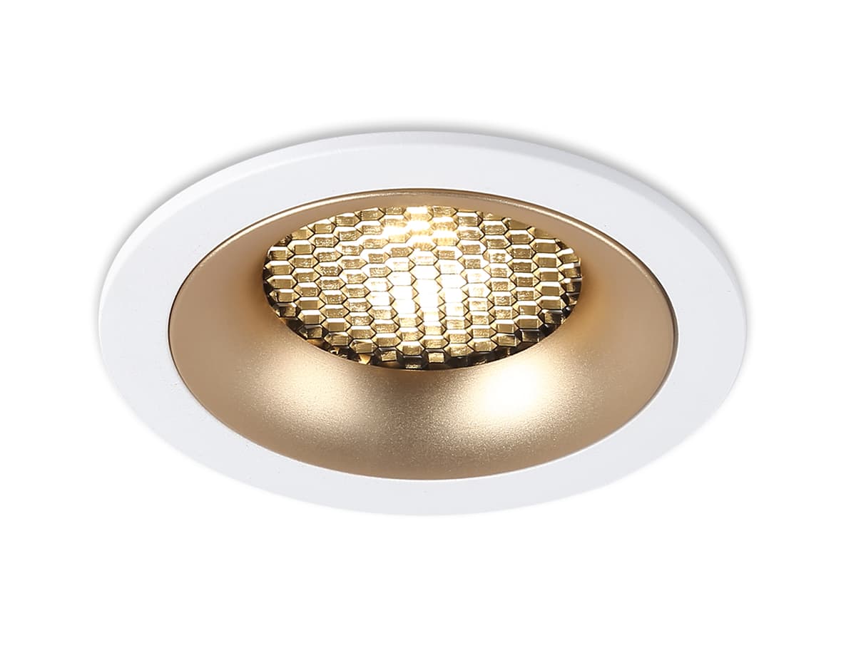 Светильник встраиваемый TN102723 WH/GD белый/золото GU5.3 92*92*23 Ambrella Light 9