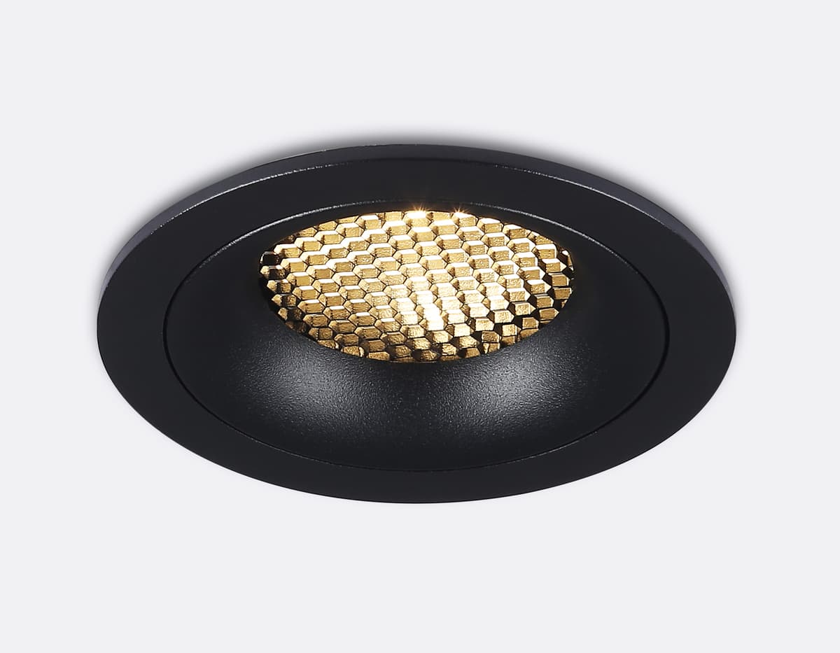 Светильник встраиваемый TN102724 BK черный GU5.3 92*92*23 Ambrella Light 10