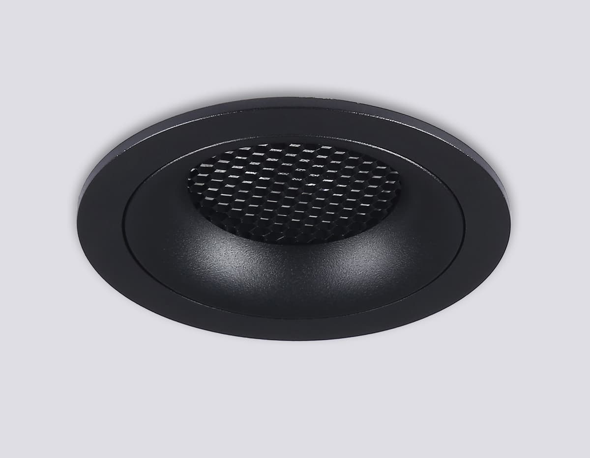 Светильник встраиваемый TN102724 BK черный GU5.3 92*92*23 Ambrella Light 11