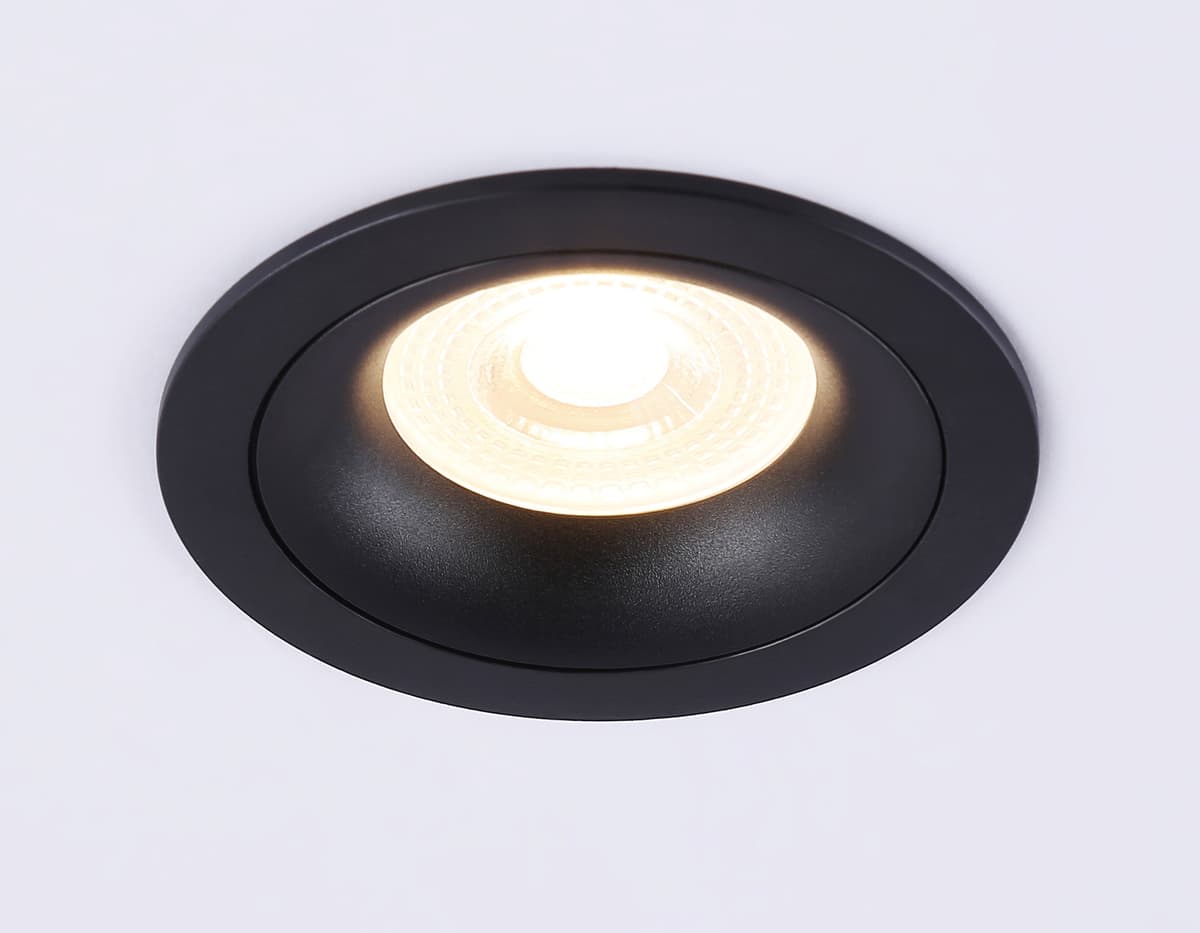 Светильник встраиваемый TN102724 BK черный GU5.3 92*92*23 Ambrella Light 12