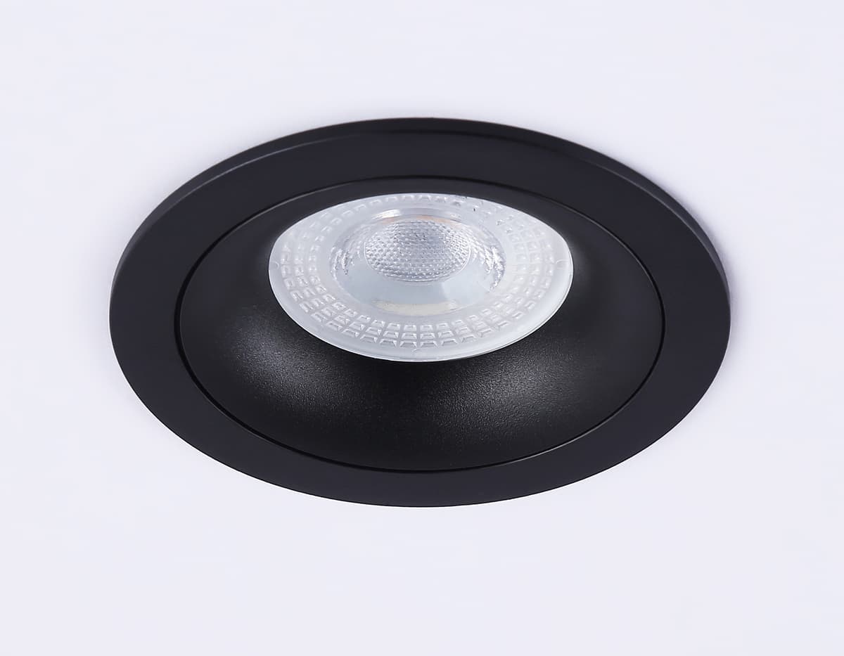 Светильник встраиваемый TN102724 BK черный GU5.3 92*92*23 Ambrella Light 13