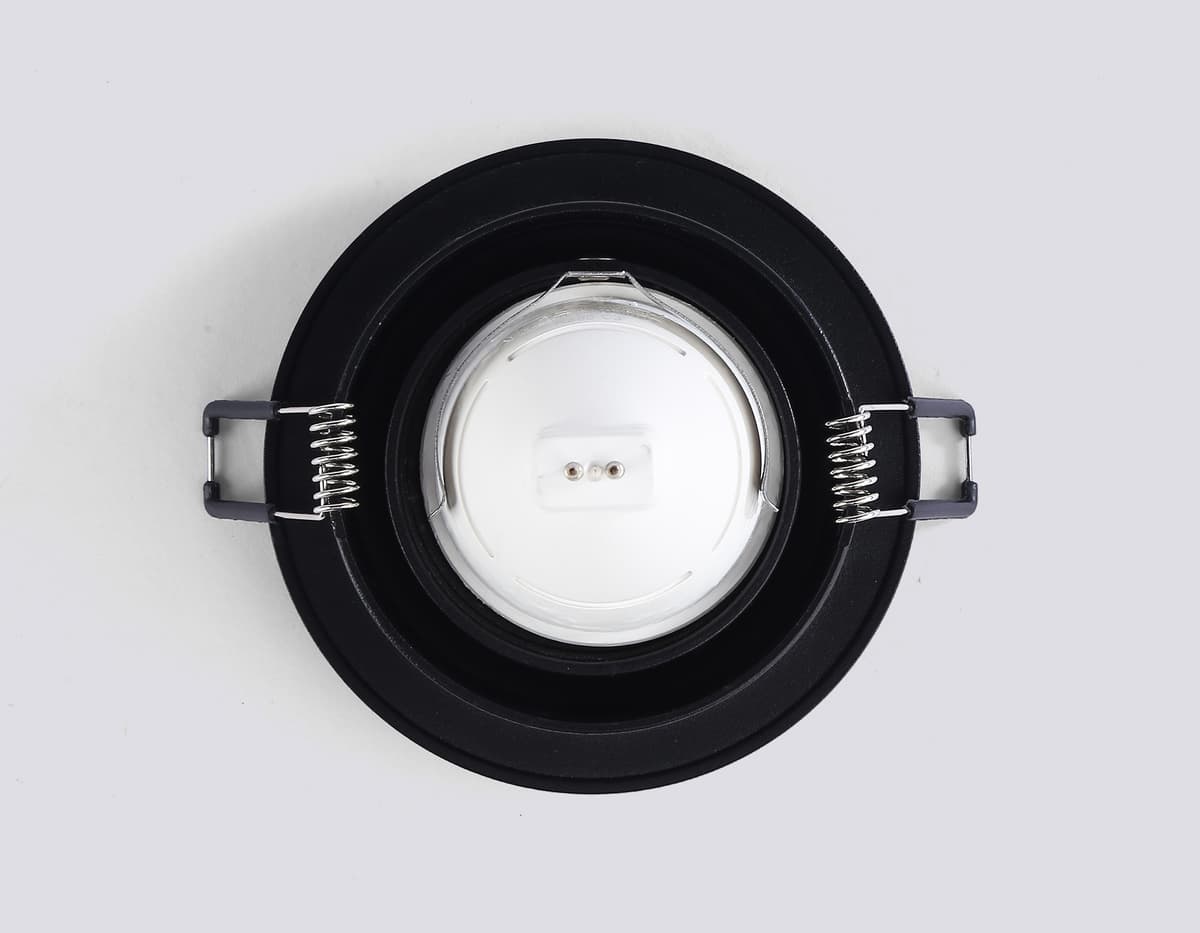 Светильник встраиваемый TN102724 BK черный GU5.3 92*92*23 Ambrella Light 15