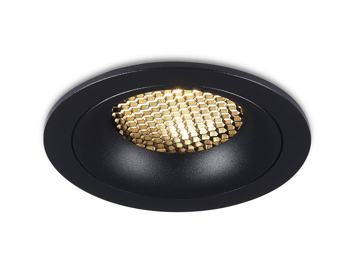 Светильник встраиваемый TN102724 BK черный GU5.3 92*92*23 Ambrella Light 9