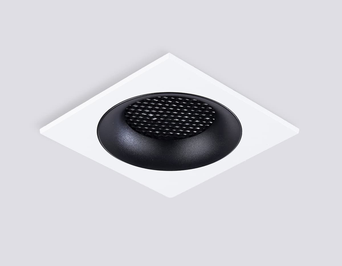 Светильник встраиваемый TN102727 WH/BK белый/черный GU5.3 92*92*23 Ambrella Light 11