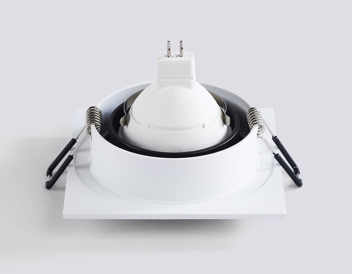 Светильник встраиваемый TN102727 WH/BK белый/черный GU5.3 92*92*23 Ambrella Light 14