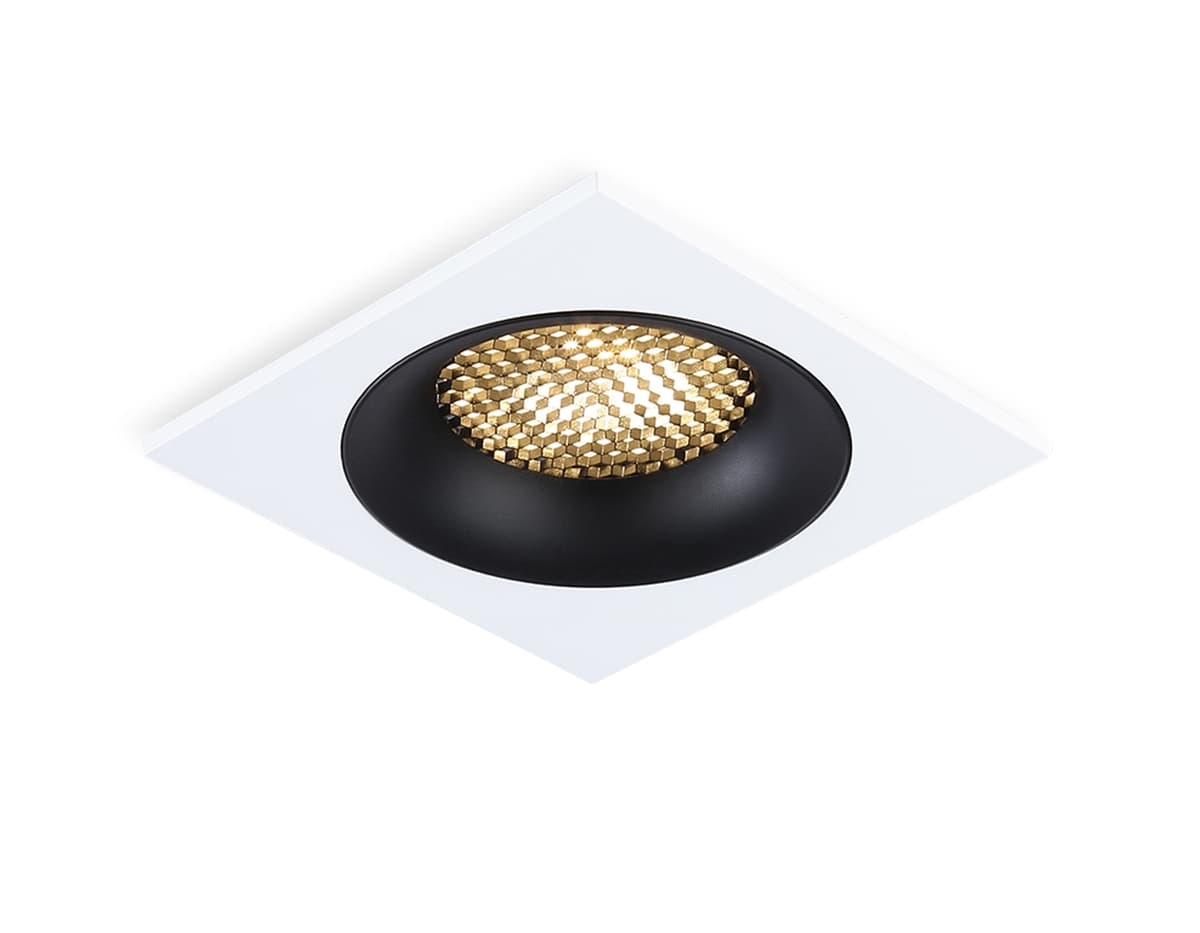 Светильник встраиваемый TN102727 WH/BK белый/черный GU5.3 92*92*23 Ambrella Light 9