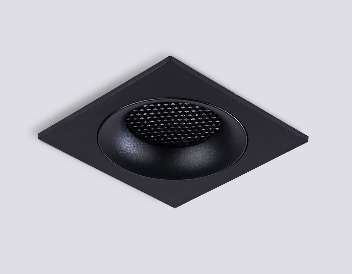 Светильник встраиваемый TN102729 BK черный GU5.3 92*92*23 Ambrella Light 11